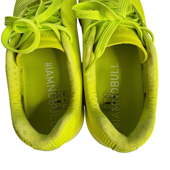 NOBULL Men’s Neon Trainer Sneaker in Neon Lime Men’s 10.5 Yellow Green Lifting - Picture 11 of 12